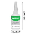 thumbnail image 3 of LSLJS Universal Super Glue Strong Plastic Glue for Resin Ceramic Metal Glass 50ml 2PC, Home Accessories, 3 of 9