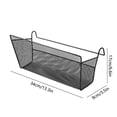 thumbnail image 3 of Small Storage Basket Holiday Cushion Cover 18X18 Velvet Zippered Decor Hanging Storage Organizer, 3 of 6