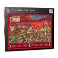 thumbnail image 2 of YouTheFan 9029656 Atlanta Faucons Joe Compagnon Puzzle - 500 Pièces, 2 of 5