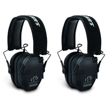 Walker's Razor Shooter Electronic Hearing Protection Earmuffs (2 Pack)