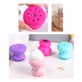 thumbnail image 3 of Silicone Small Octopus Wash Brush Facial Cleansing Brushes Face Scrubber for Makeup Remover Skin Care, 3 of 8