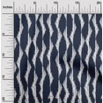 thumbnail image 1 of oneOone Cotton Poplin Fabric Abstract Stripe Ikat Decor Fabric Printed BTY 56 Inch Wide, 1 of 4