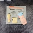 thumbnail image 1 of TIMIFIS Fondant Mold Graduation Theme Chocolate Fondant Cake Graduation Cap Decoration Decoration Baking Glue Kitchen Gadgets, 1 of 2