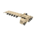 thumbnail image 2 of MERIGLARE Modèle de Remorque de Tracteur à l'Échelle 1/72 Camion d'Artisanat Jouet pour Cadeau Présentation Collection Brun, 2 of 9