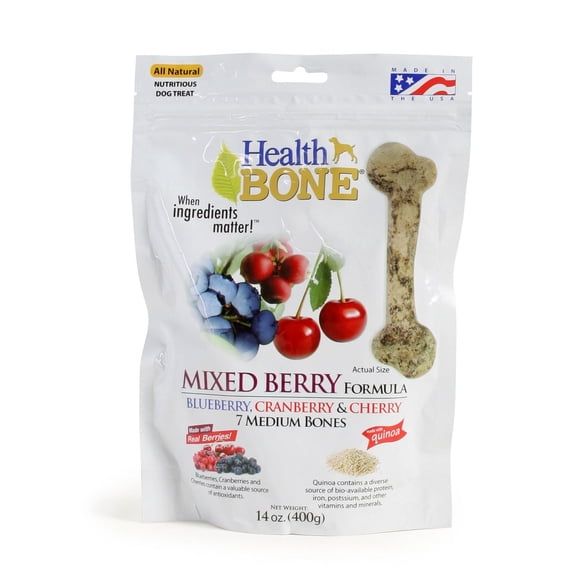 Omega Paw Baies Mélangées Taille Moyenne Health Bone pour Chiens 21.3 kg
