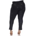 thumbnail image 3 of White Mark Pantalon pour Femme en Faux Suède à Imprimé Serpent, 3 of 6