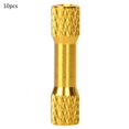 thumbnail image 2 of FLAMEEN 10 Pcs Standoff M3x25mm en Alliage d'Aluminium Anodisé Filetage Femelle Colonne Entretoise Équilibrée pour Quadcopter, M3 Standoff, Quadcopter Standoff, 2 of 6