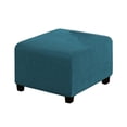 thumbnail image 1 of fastboy High Elastic Stretch Ottoman Cover Wear Resistant And Durable Fine Workmanship Skin Friendly deep jade S, 1 of 6