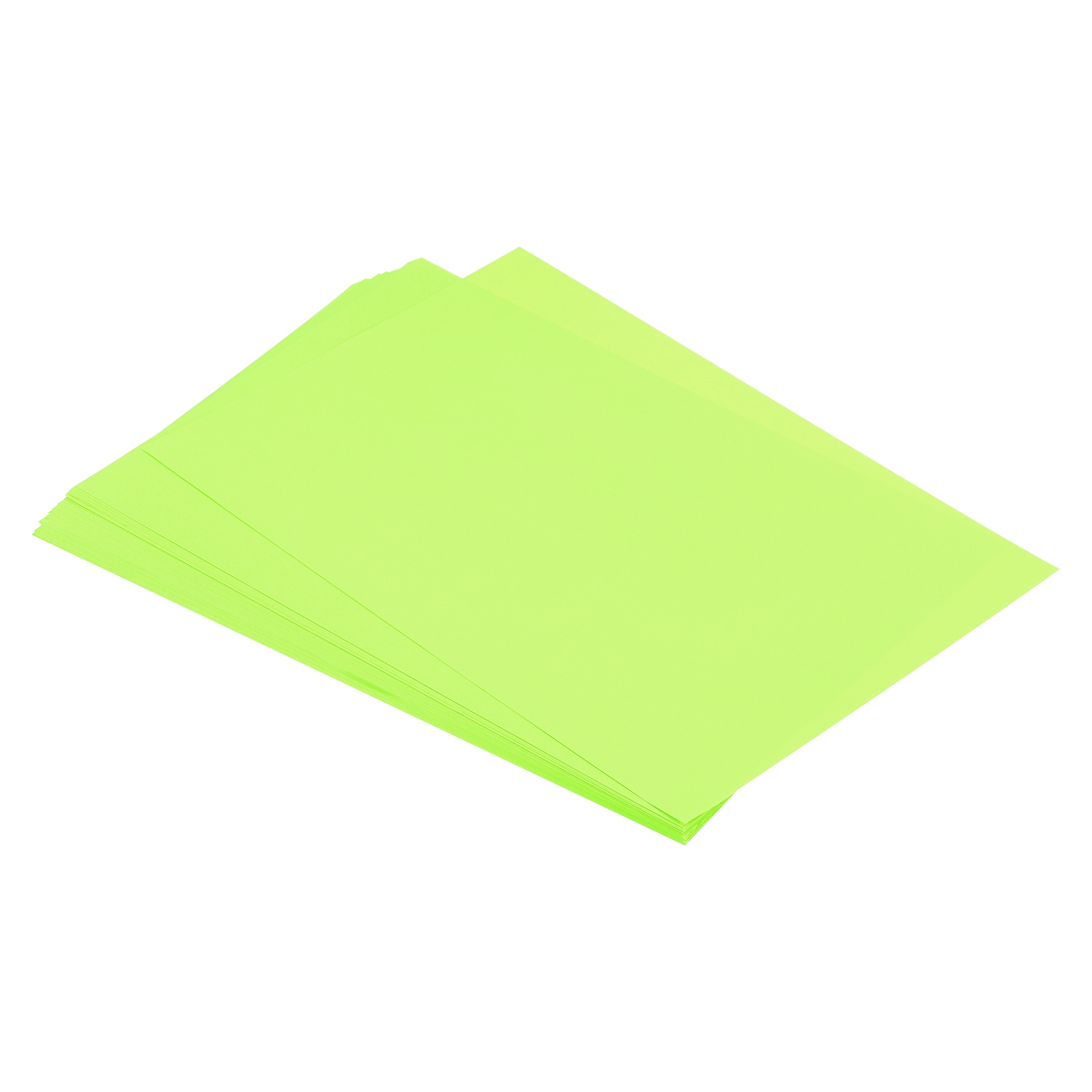75 Sheets A4 Colored Print Copy Paper 8.3" x 11.7" Origami Paper Printer Paper 75gsm for Printing Bright Green
