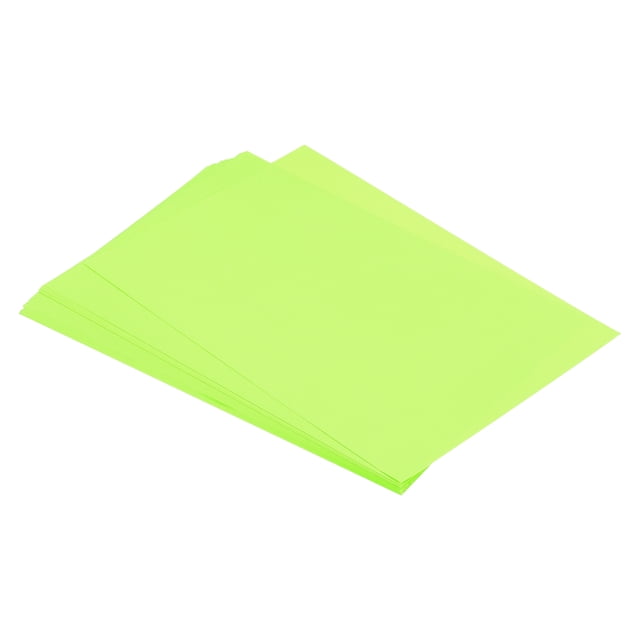 75 Sheets A4 Colored Print Copy Paper 8.3" x 11.7" Origami Paper Printer Paper 75gsm for Printing Bright Green