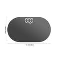 thumbnail image 3 of TIMIFIS Scale Weighing Scale Portable Cosmetic Mirror Electronic Scale - Mini Lightweight Electronic Scale-Measurable Body Apartment Essentials, 3 of 7