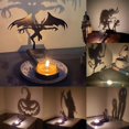 thumbnail image 3 of 1pc Funny Shadow Stand Halloween Funny Candlestick Desktop Halloween Gift Witch Devil Pumpkin Home Party Decor Atmosphere Props, 3 of 7