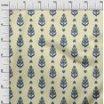 thumbnail image 2 of oneOone Viscose Chiffon Fabric Leaves & Paisley Block Decor Fabric Printed BTY 42 Inch Wide, 2 of 4