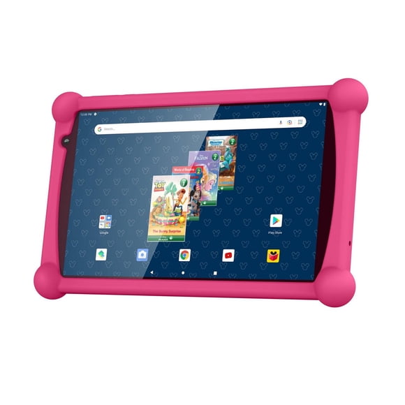 Disney Smartab 8" HD Android Tablet Bundle with Headphones and Bumper Case