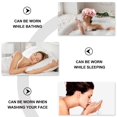 thumbnail image 3 of Cap Shower Bonnet Hair Reusable Bath Wrap Waterproof Caps Chemo Loss Head Elasticbathing Hat Sleeping, 3 of 7