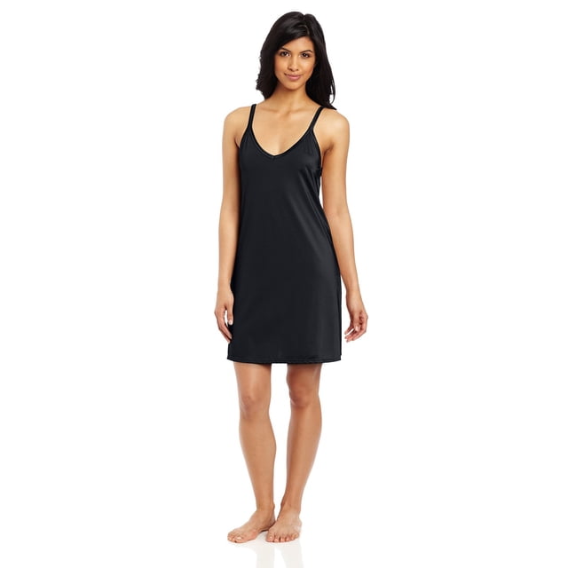 Vanity Fair Womens Spinslip Tailored Slip, 38-18 Length, Midnight Black