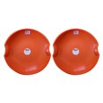thumbnail image 1 of Paricon Flexible Flyer Flying Saucer Snow, 26 In Diameter, Orange (2 Pack), 1 of 8