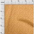 thumbnail image 2 of oneOone Polyester Spandex Yellow Fabric Kids Foot Craft Projects Decor Fabric Printed By The Yard 56 Inch Wide, 2 of 5