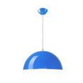 thumbnail image 1 of Glossy Dome Colorful Pendant Light Fixture, Minimalism Semicircle Metal Aluminum Pendant Lamp, Retro Ceiling Pendant Light, Pendant Lighting for Kitchen Island Dining Room Table, 1 of 7