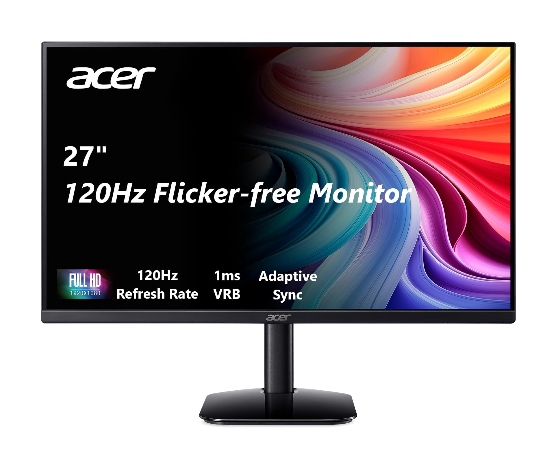 acer 27 Inch Monitor- KB272-27 Inch FHD IPS (1920 x 1080) Display