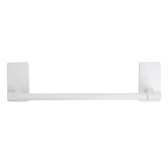 Era Guru Porte-serviettes avec bandes auto-adhésives, blanc, 12po.