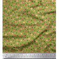 thumbnail image 1 of Soimoi Cotton Duck Fabric Semi Circle Geometric Printed Fabric 1 Yard 42 Inch Wide, 1 of 5