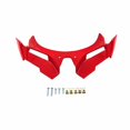 thumbnail image 2 of DYNWAVECA Front Fairing Aerodynamic Winglet Cover, Motorcycle Front Fairing Beak, Front Aerodynamic Winglets, for ZX25R 2022-2024 Red, 2 of 9