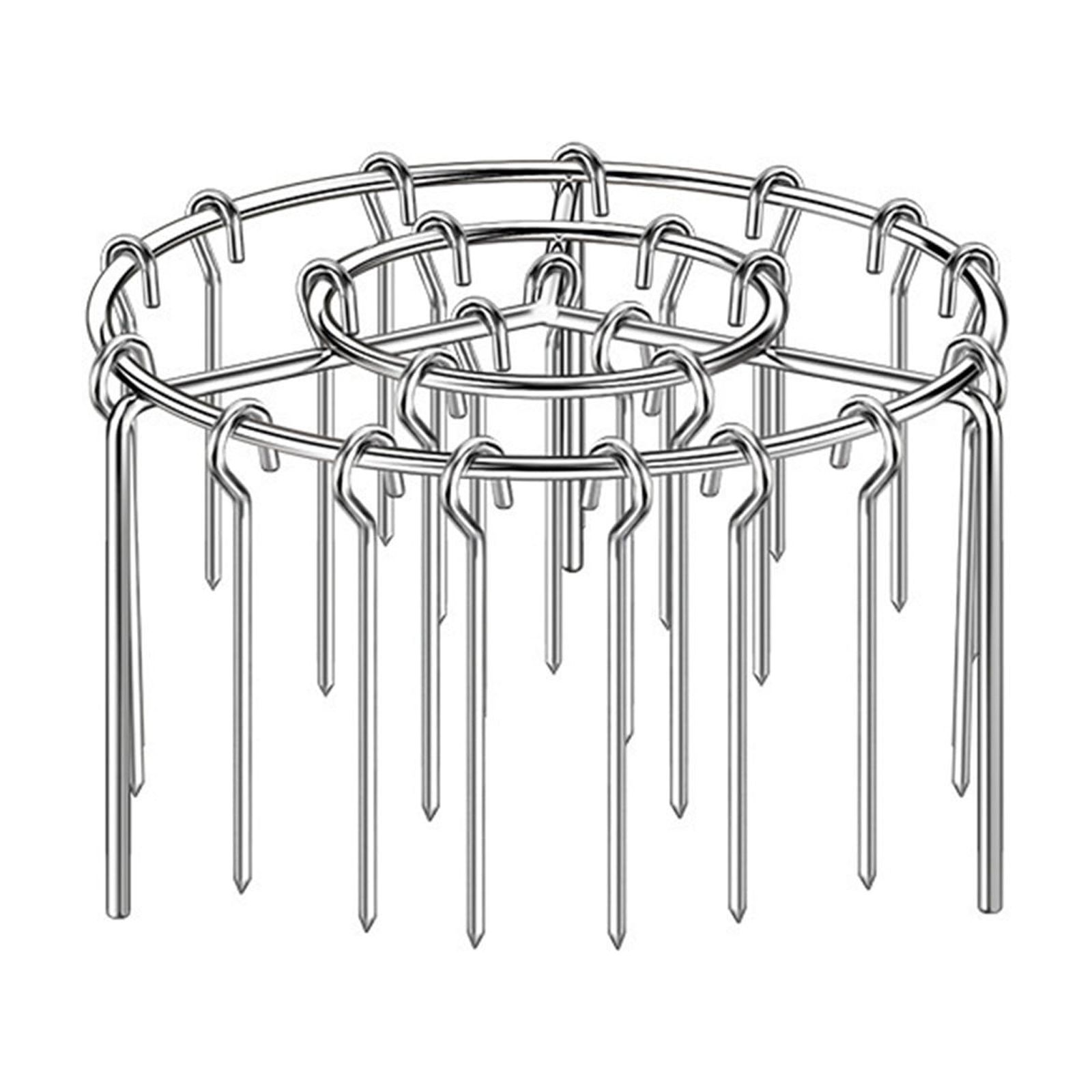 Tranfacy Home and Kitchen,Kitchen Supplies,Household Stainless Steel Vertical Circular Airss Fryer Barbecue Grill