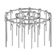 Home Essentials Household Stainless Steel Vertical Circular Airss Fryer Barbecue Grill