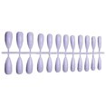 thumbnail image 3 of 1 Set False Nails Wear-resistant Fashionable Classic Trend Different Colors Exquisite Appearance Distinctive Fake Accessories SM17-2247 Lavender, 3 of 4