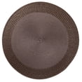 thumbnail image 1 of Vinyle Round P / Mat Avec Border (Chocolat) (Ensemble De 12), 1 of 1