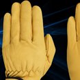 thumbnail image 3 of Gants en Cuir Gants de Travail Protection du Travail Résistants à l'Usure Jardin Travail Quotidien Outil de Protection, 3 of 5