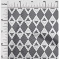 thumbnail image 2 of oneOone Rayon Gray Fabric Check Argyle Sewing Craft Projects Fabric Prints By Yard 56 Inch Wide, 2 of 4