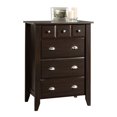 thumbnail image 3 of Pemberly Row Transitional 4-Drawer Engineered Wood Chest in Jamocha Chocolate, 3 of 4