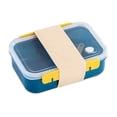 thumbnail image 2 of Jpxdew Leakproof Food Container,Meal Prep Storage,3-Compartment Bento Box,8.85x6.29x2.75in, 2 of 6