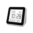 thumbnail image 2 of Home Trends PL Horloge LCD Blanche,  Réveil-matin, 2 of 4