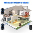 thumbnail image 4 of Waterproof Wireless Door Bells 1000ft Long Range Plug in Home Cordless Doorbell, 4 of 5