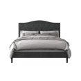 thumbnail image 2 of Mason Tufted Upholstered Platform Bed Charcoal Grey - King, 2 of 5