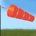 thumbnail image 4 of Fashion Windsock Wind Measurement with Reflective Belt Hanging Sock Bag Outdoors Red, 4 of 8