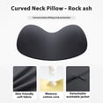 thumbnail image 3 of Cervical Neck Pillow for Sleeping with Ergonomic Wavy Design and Memory Foam Support 5.1 cm to 10 cm Height, 3 of 4