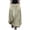 AA-Beige, variant on QATAINLAV Women's Maxi Skirt Pleated Flowy Button High Waisted Skirts Casual Loose Plus Size Clothes with Pockets, Dark Blue, L, Spring Savings