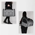 thumbnail image 4 of facefd Pet Cat Carrier Backpack Portable Dog Carrier Backpack for Traveling Camping Gray, 4 of 8