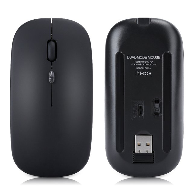 Mouse,HXSJ Wireless Mouse Colorful Rechargeable Mouse G Wireless Mouse Reliable and Durable