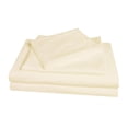 thumbnail image 4 of Swift Home Ultra-Soft Prewashed Wrinkle Texture Duvet Cover Set, Solid, Sweet Cream, Queen, 4 of 6