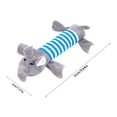 thumbnail image 2 of Jouet en Peluche Éléphant à Rayures pour Chien, Grand Chien, 2 of 2