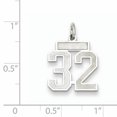 thumbnail image 2 of Pendentif Breloque en Argent Sterling 925 Numéro 32, 2 of 6