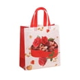 thumbnail image 2 of LSLJS Valentine's Day Rose Gift Bag Non Woven Handbag Waterproof Shopping Bag Gift Box, Storage Trunks & Bag, 2 of 5