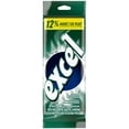 thumbnail image 1 of EXCEL, Chlorophyll Flavoured Sugar Free Chewing Gum, 18 Pieces, Packs of 3, 1 of 4