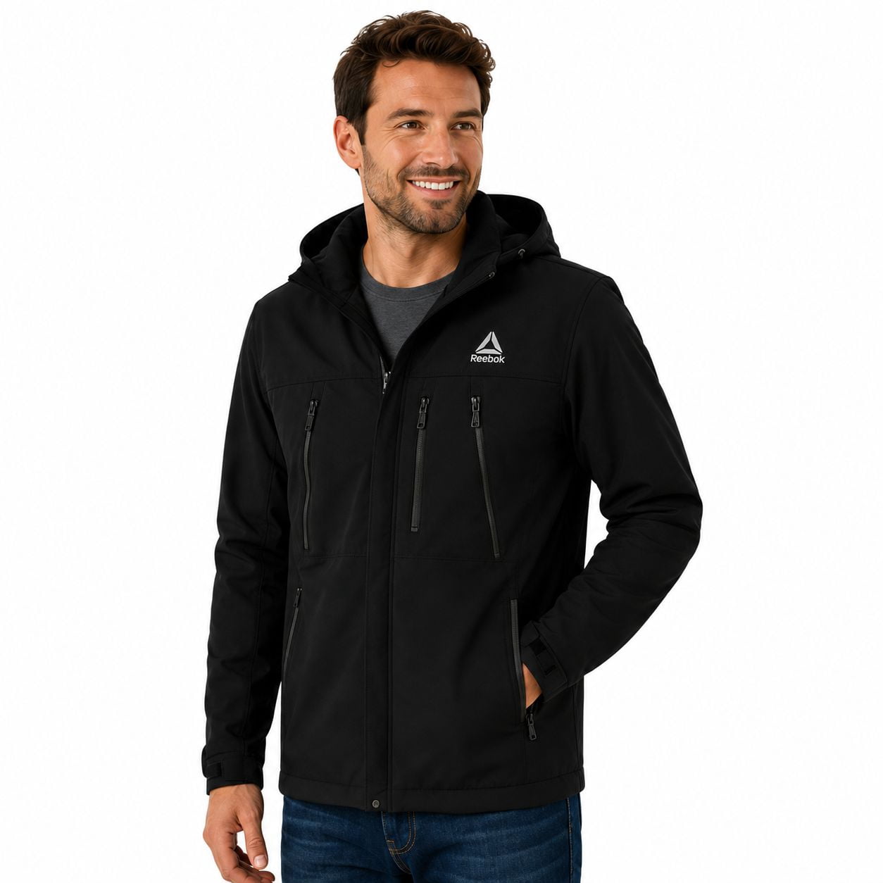 Reebok Men's Soft Shell System Jacket, Sizes S-XXL