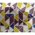 thumbnail image 4 of oneOone Viscose Chiffon Fabric Parallelogram & Triangle Geometric Print Fabric By Yard 42 Inch Wide, 4 of 4